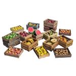 MiniArt - 1/35 - Wooden Crates with Fruit
