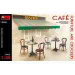 MiniArt 2-35569 MINIART 1/35 CAFE FURNITURE & CROCKERY