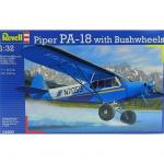 Revell - Piper PA-18 W/Bush Wheels