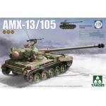 Takom - 1/35 - French Light Tank - AMX-13 2n1