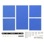 Tamiya 15512 TAMIYA MINI4WD BRAKE SPONGE MED 1/2/3mm BLUE