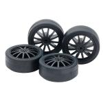 Tamiya 15534 MINI 4WD SDLP TYRE 26 CHROME FIN WHEEL