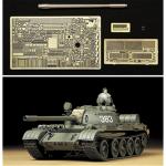 Tamiya Military Miniature Series No.257 - 1/35 - Russian Main Battle Tank T-55A with Aber Photo Etched Parts & Metal Gun Barrel