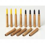 Tamiya Military Miniature Series No.166 - 1/35 - King Tiger Brass 88mm Projectiles