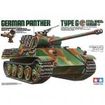 Tamiya Military Miniature Series No.174 - 1/35 - German Panther Type G - Steel Wheel Version Pz.Kpfw.V Panther Ausf. G Sd.Kfz. 171 mit Stahlrollenlaufwerk