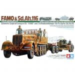 Tamiya Military Miniature Series No.246 - 1/35 - German 18 Ton Heavy Half-Track "Famo" Sd.Ah.116 Tank Transporter