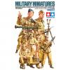 Tamiya Military Miniature Series No.343 - 1/35 - German Afica Korps Luftwaffe Artillary Crew Set Tamiya Military Miniature Series No.343 - 1/35 - German Afica Korps Luftwaffe Artillary Crew Set