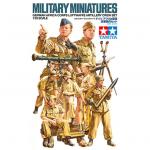 Tamiya Military Miniature Series No.343 - 1/35 - German Afica Korps Luftwaffe Artillary Crew Set