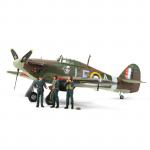 Tamiya Italeri Series No.11 - 1/48 - Hawker Hurricane Mk.I with 3 Figures