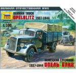 Zvezda - 1/100 - German Truck - Opelblitz - 1937-44