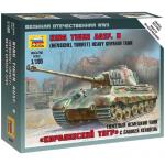 Zvezda - 1/100 - Heavy German Tank - King Tiger Ausf.B - Henschel Turret - Sd.Kfz.182