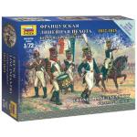 Zvezda 1/72 1812-1815: French Line Infantry Command Group