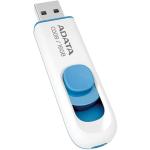 ADATA C008 USB Flash Drive - 16GB - White / Blue USB 2.0