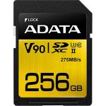ADATA Premier ONE UHS II 256GB SDXC Read up to 275MB/s, Write up to 155MB/s, UHS-II, U3,
