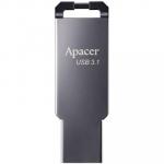 Apacer AH360 32GB USB 3.1 Flash Drive - Black Nickel. Backwards compatible with USB 3.0, USB 2.0