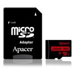 Apacer microSDXC Memory Card - 128GB Includes Adapter - UHS-I - Class 10 - Read up to 85MB/s