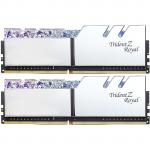 G.SKILL Trident Z Royal RGB 16GB DDR4 Desktop RAM Kit - Silver 2x 8GB - 4000MHz - CL18 - 1.35v - 18-22-22-42 - F4-4000C18D-16GTRS