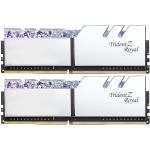 G.SKILL Trident Z Royal RGB 32GB DDR4 Desktop RAM Kit - Silver 2x 16GB - 4000MHz - CL16 - 1.4v - 16-19-19-39 - F4-4000C16D-32GTRS