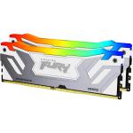 Kingston Fury Renegade RGB White CUDIMM 48GB DDR5 8400Mhz Desktop RAM Kit 2 x 24GB - 8400MT/s - CL40 - Intel XMP ONLY