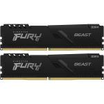 Kingston Fury 8GB DDR4 Desktop RAM Kit - Black 2x 4GB - 2666MHz - CL16 - KF426C16BBK2/8