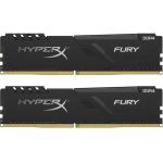 HyperX Fury 32GB RAM (2 x 16GB) DDR4-3200MHz, CL16 1.35V - Black HX432C16FB3K2/32