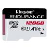 Kingston High Endurance microSDXC Memory Card - 128GB Class 10 - UHS-I - Read up to 95MB/s - Write up to 45MB/s - Designed for Dash Cameras / Security Cameras / Body Cameras Kingston High Endurance microSDXC Memory Card - 128GB Class 10 - UHS-I - Read up to 95MB/s - Write up to 45MB/s - Designed for Dash Cameras / Security Cameras / Body Cameras