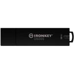Kingston IronKey D500S 32GB Encrypted USB Flash Drive FIPS 140-3 Level 3 Certified, AES-256