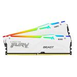 Kingston FURY Beast 32GB (2x 16GB) RGB DDR5-6000MT/s CL36 - Desktop Ram Kit - AMD EXPO