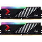 PNY XLR8 Gaming MAKO 32GB (2x 16GB) RGB DDR5-6000Mhz Desktop RAM Kit For Intel XMP and AMD EXPO