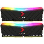 PNY XLR8 16GB DDR4 RGB Desktop RAM Kit 2x 8GB - 3200Mhz - DIMM - CL16 - Unbuffered - 288pin Heatsink - 16-18-18-36