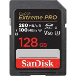 SanDisk Extreme PRO 128GB UHS-II SDXC Card UHS-II, C10, U3, V30, 280MB/s R, 100MB/s Write ,
