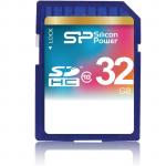 Silicon Power 32GB Class 10 SDHC Flash Memory Card.