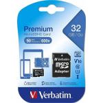 Verbatim Micro SDHC 32GB (Class 10) with   adapter