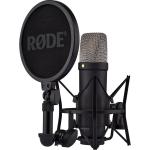 RODE NT1 5th GEN Condenser Studio Recording Microphone with XLR Output & USB, DSP - Black