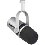 Shure MV7-S Professional Podcasting/Gaming Microphone - Silver