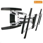 Brateck LPA31-466 37"-70" Full Motion Bracket  Tilt -15 +5deg, Swivel -60 +60deg, Rotate -2.5 +2.5deg.TV to wall 53-518mm.Max VESA 600x400. 50kg Max load. Solid Wall or Double Stud Install.