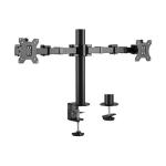 LUMI BT-DTM33-C024  Dual Monitors, Affordable, Steel Articulating Monitor Stand 17"    -32"