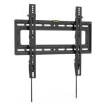 Brateck LP46-44T  32-55   Tilt TV wall mount bracket. Max load: 50kg. VESA Support: 200x200,300x300,400x200, 400x400. Built-in bubble level. Curved display compatible. Colour: Black.