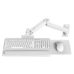 Ergotron 45-685-290 LX Pro Wall Keyboard Arm - White - Height Adjustable - 2.27 kg Load Capacity - Aluminium