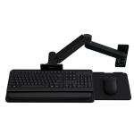 Ergotron 45-685-292 LX Pro Wall Keyboard Arm - Black - Height Adjustable - 2.27 kg Load Capacity -Aluminium