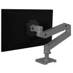 Ergotron 45-682-293 LX Pro Desk Monitor Arm (dark grey) - Height Adjustable- 1 Display Supported - 86.4cm (34") Screen Support - 9.98 kg Load Capacity - 100 x 100, 75 x 75 - VESA Mount Compatible - Aluminium