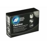 AF ACCP020 AF Cardclene Swipe / Entry Machine Cleaners - 20 Pack Sachet-packed plain cards impregnated with Isopropanol Cleaning systems for magnetic card reading equipment and ATM cash machine