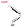 Loctek Premium Mount, 17"-30" Single Ergonomic Gas Spring Monitor Stand - Aluminum Silver - VESA 75x75 100x100 - Max Load 2-9KG - 5 Years Warranty Loctek Premium Mount, 17"-30" Single Ergonomic Gas Spring Monitor Stand - Aluminum Silver - VESA 75x75 100x100 - Max Load 2-9KG - 5 Years Warranty