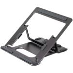 Pout EYES 3 Angle Laptop Stand Riser - Height Adjustable - Aluminium - Grey - Support 10-17 inch Laptop Suitable For Macbook Ultrabook