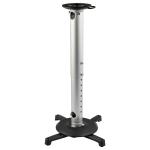StarTech.com Universal Ceiling Projector Mount - Heavy Duty Height Adjustable/Extendable Pole Mount 5-22.7" from Ceiling - 15kg (33lb) - Tilt/Rotate - Hanging Projector Mount w/ Bracket