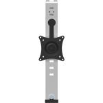 StarTech ARMCBCLB Cubicle Monitor Mount - Cubicle Wall Single Monitor Hanger - Up to 34" VESA Mount Display - Height Adjustable Ergonomic Office Cubicle Hanging Flat Panel Hook & Clamp Bracket