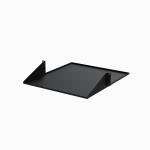 StarTech.com CABSHF2POST2 2U 19" 2-Post Network Rack Cabinet Shelf - 20in Deep Center Mount Cantilever Tray Rackmount Shelf for AV/Data Equipment Enclosure w/Cage Nuts & Screws 75lb Weight Capacity