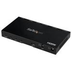 StarTech ST122HD20S 2-Port HDMI Splitter (1x2) - 4K 60Hz UHD HDMI 2.0 Audio Video Splitter w/ Scaler  & Audio Extractor (3.5mm/SPDIF) - Dual HDMI Splitter (1-In 2-Out) - EDID Copy - TV/Projector