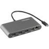 StarTech.com TB3DKM2HDL Thunderbolt 3 Mini Dock - Portable Dual Monitor w/HDMI 4K 60Hz - 2X USB-A Hub (3.2/2.0), GbE - 28cm TB3 Multiport Adapter - Mac/Windows - Upgraded Version of TB3DKM2HD StarTech.com TB3DKM2HDL Thunderbolt 3 Mini Dock - Portable Dual Monitor w/HDMI 4K 60Hz - 2X USB-A Hub (3.2/2.0), GbE - 28cm TB3 Multiport Adapter - Mac/Windows - Upgraded Version of TB3DKM2HD