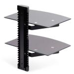StarTech.com 2B-WALL-MOUNT-SHELF Dual Floating Wall-Mounted AV Shelves